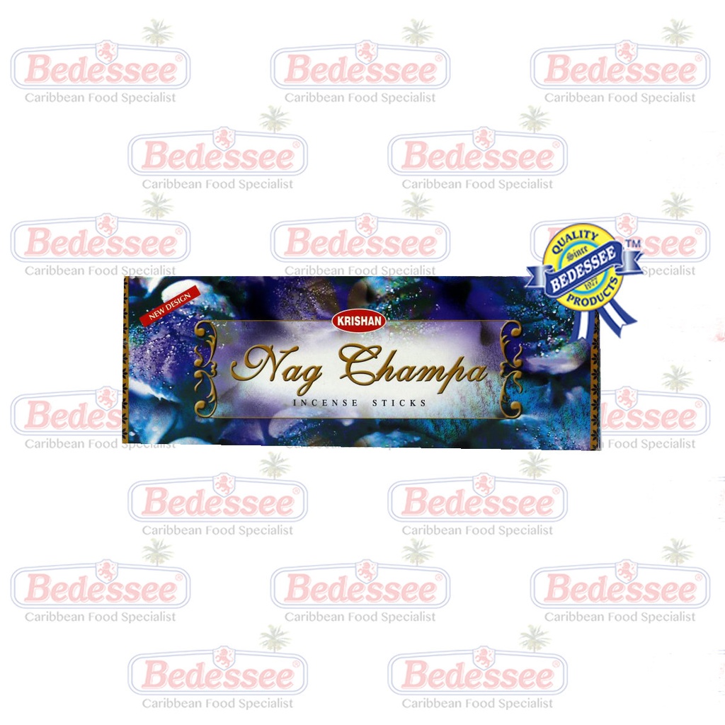 KRISHAN INCENSE NAGCHAMPA 20 STICKS