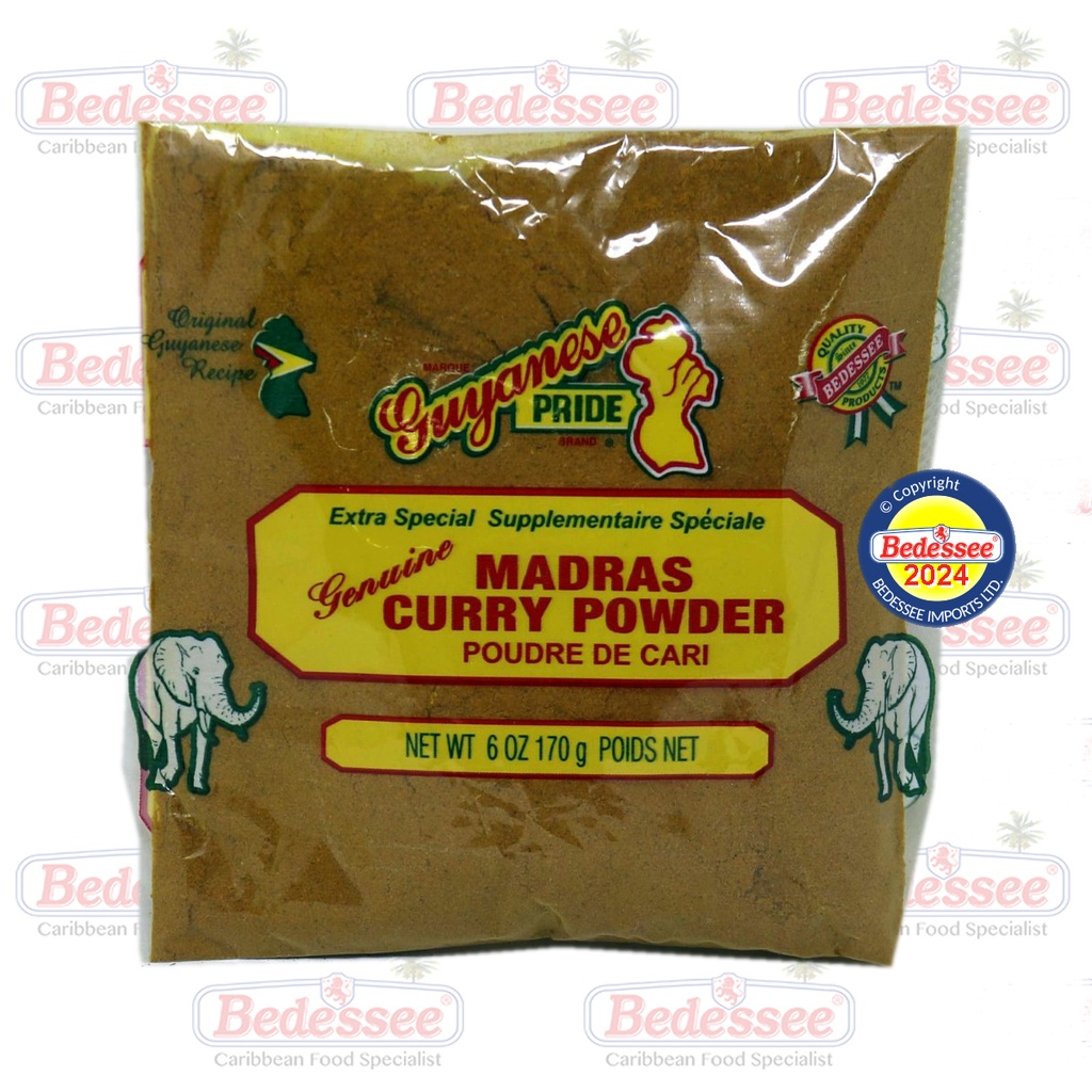 GUYANESE PRIDE CURRY POWDER  BAG 340 G