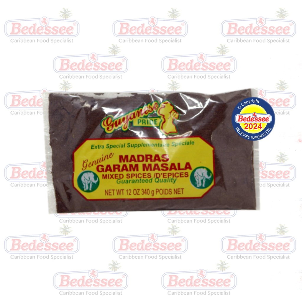 GUYANESE PRIDE GARAM MASALA BAG 12 OZ