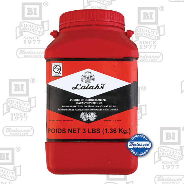 LALAHS CURRY POWDER 3 LB