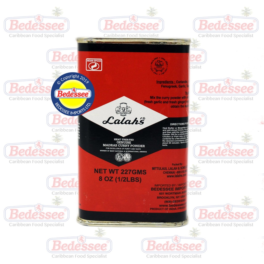 LALAHS CURRY POWDER 227 G