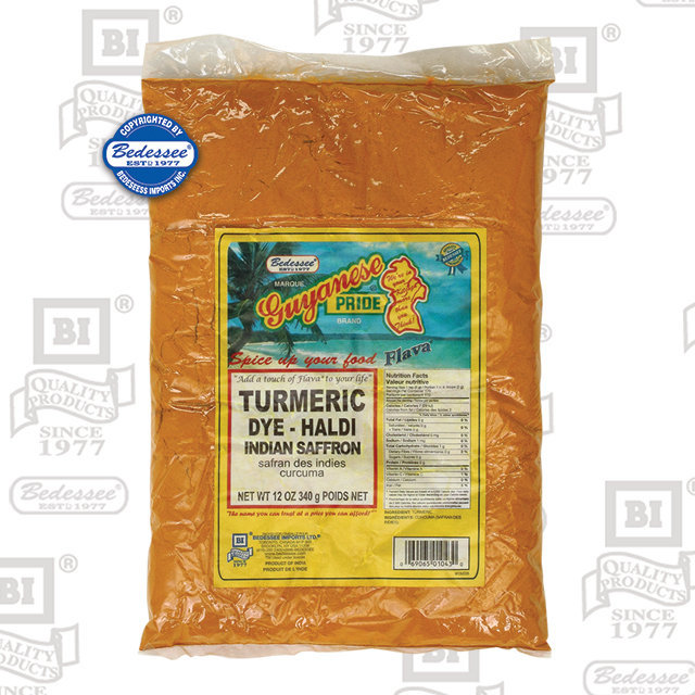 GUYANESE PRIDE TURMERIC DYE POWDER 340 g