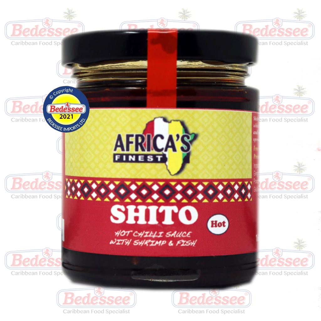 AFRICAS FINEST SEASONING SHITO HOT 160 G