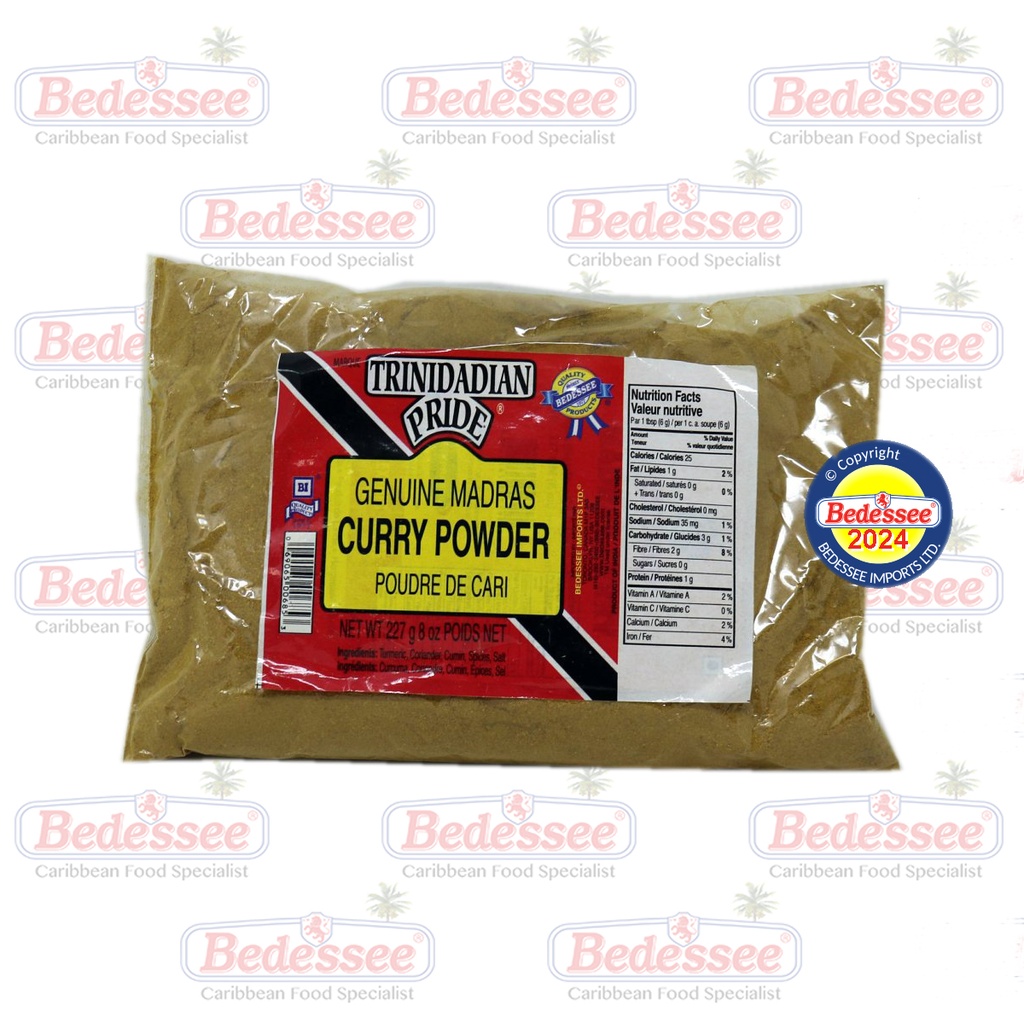 TRINIDADIAN PRIDE CURRY POWDER 227 G