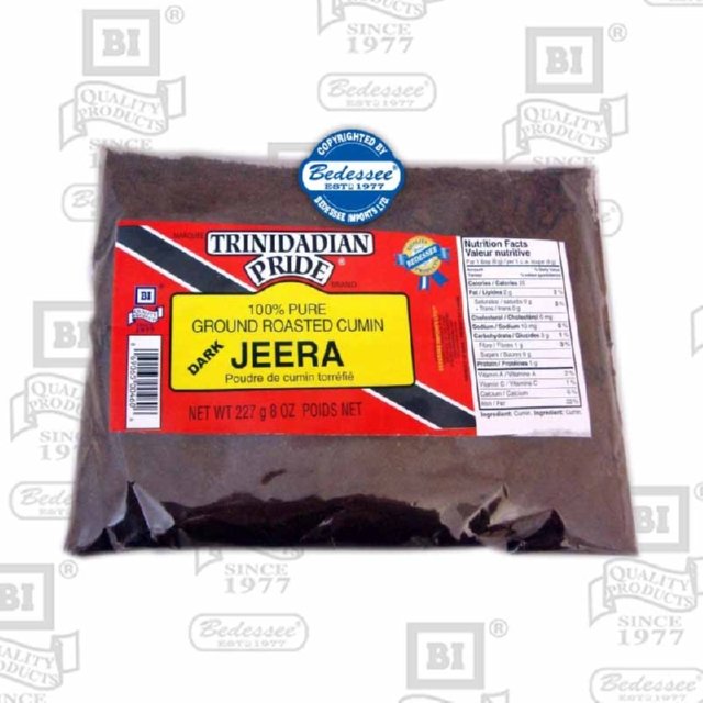 TRINIDADIAN PRIDE CUMIN JEERA ROASTED GROUND 227 G