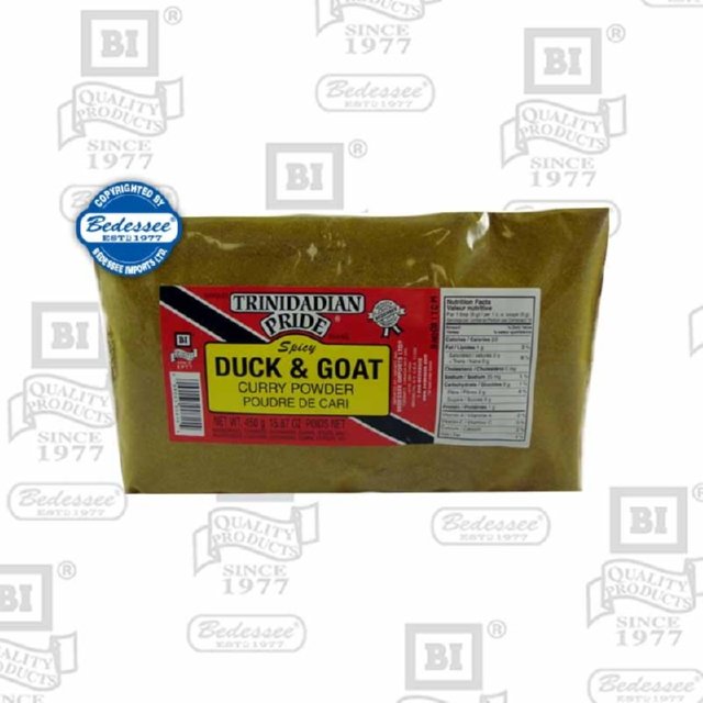 TRINIDADIAN PRIDE CURRY POWDER DUCK & GOAT 450 G