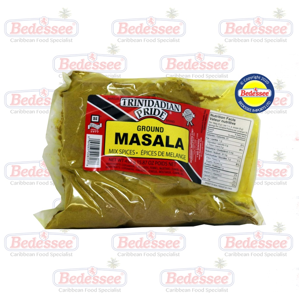 TRINIDADIAN PRIDE GROUND MASALA 450 G
