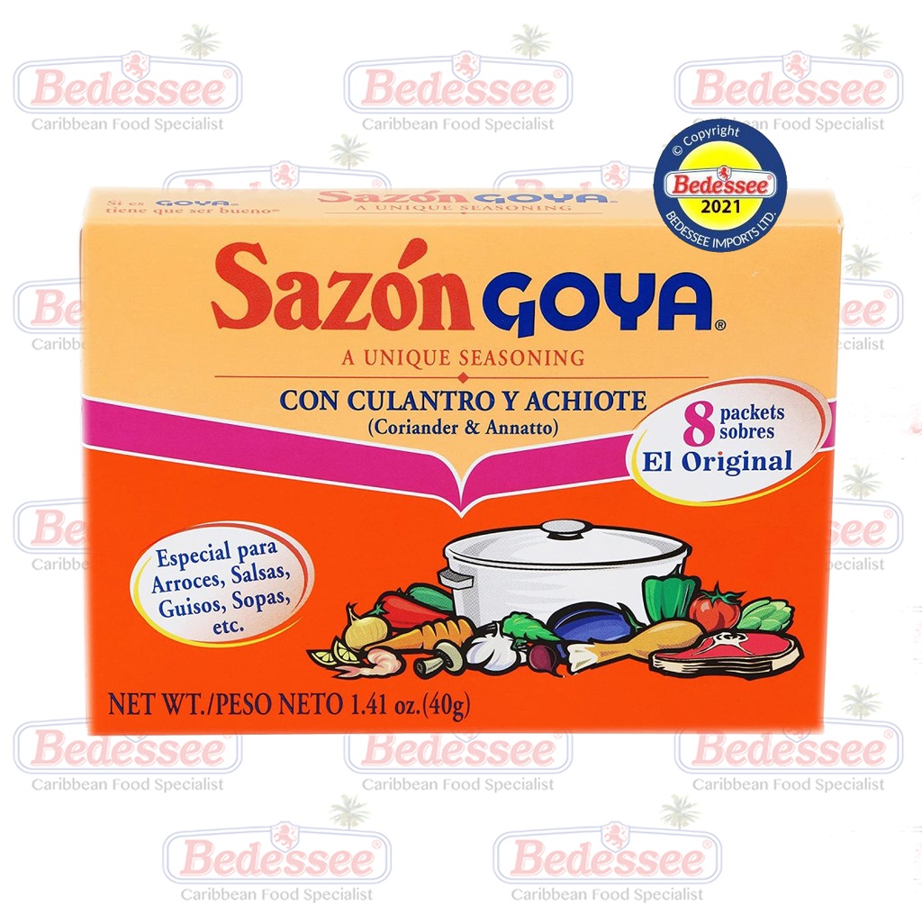 GOYA SAZON CULANTRO ACHIOTE 3.52 OZ