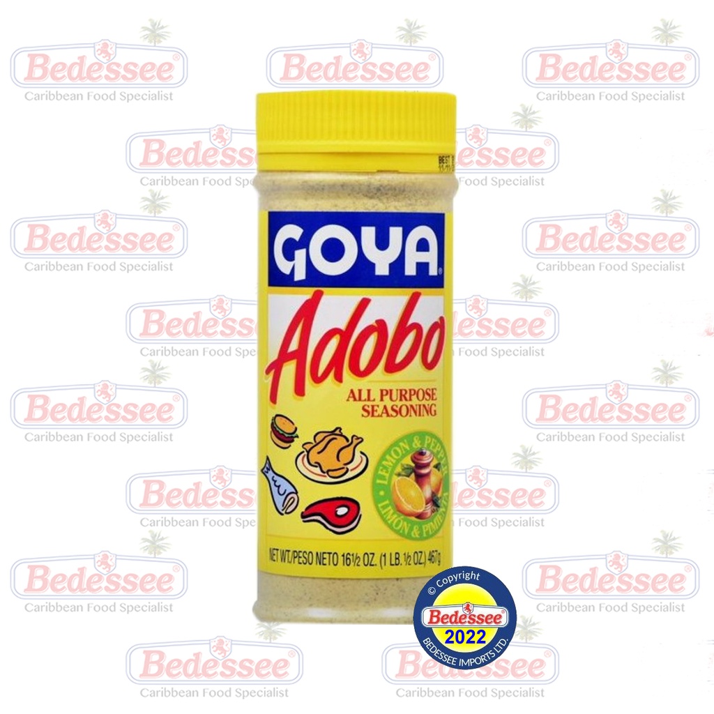 GOYA ADOBO LEMON PEPPER YELLOW CAP 16.5 OZ
