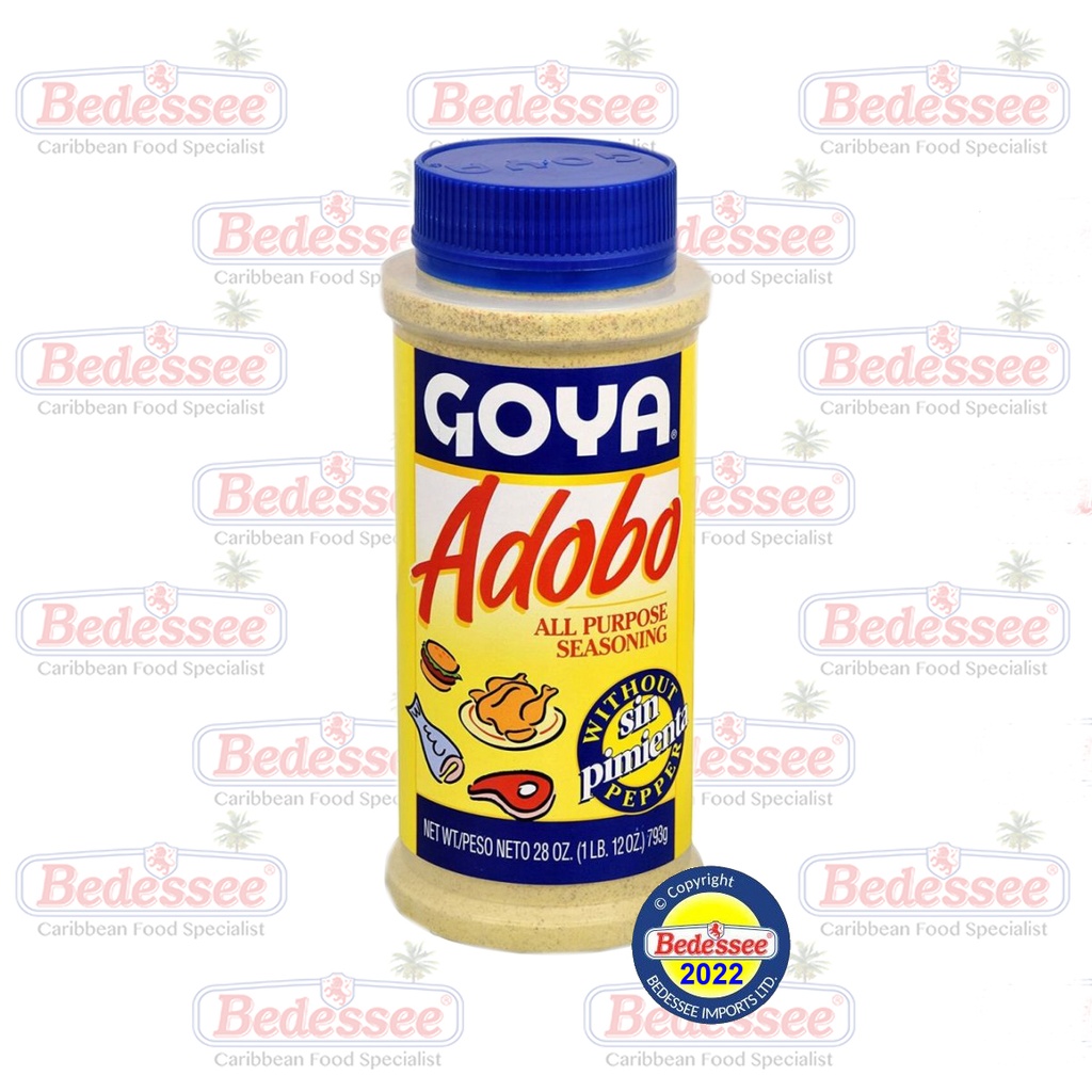 GOYA ADOBO WITHOUT PEPPER BLUE CAP 12 OZ