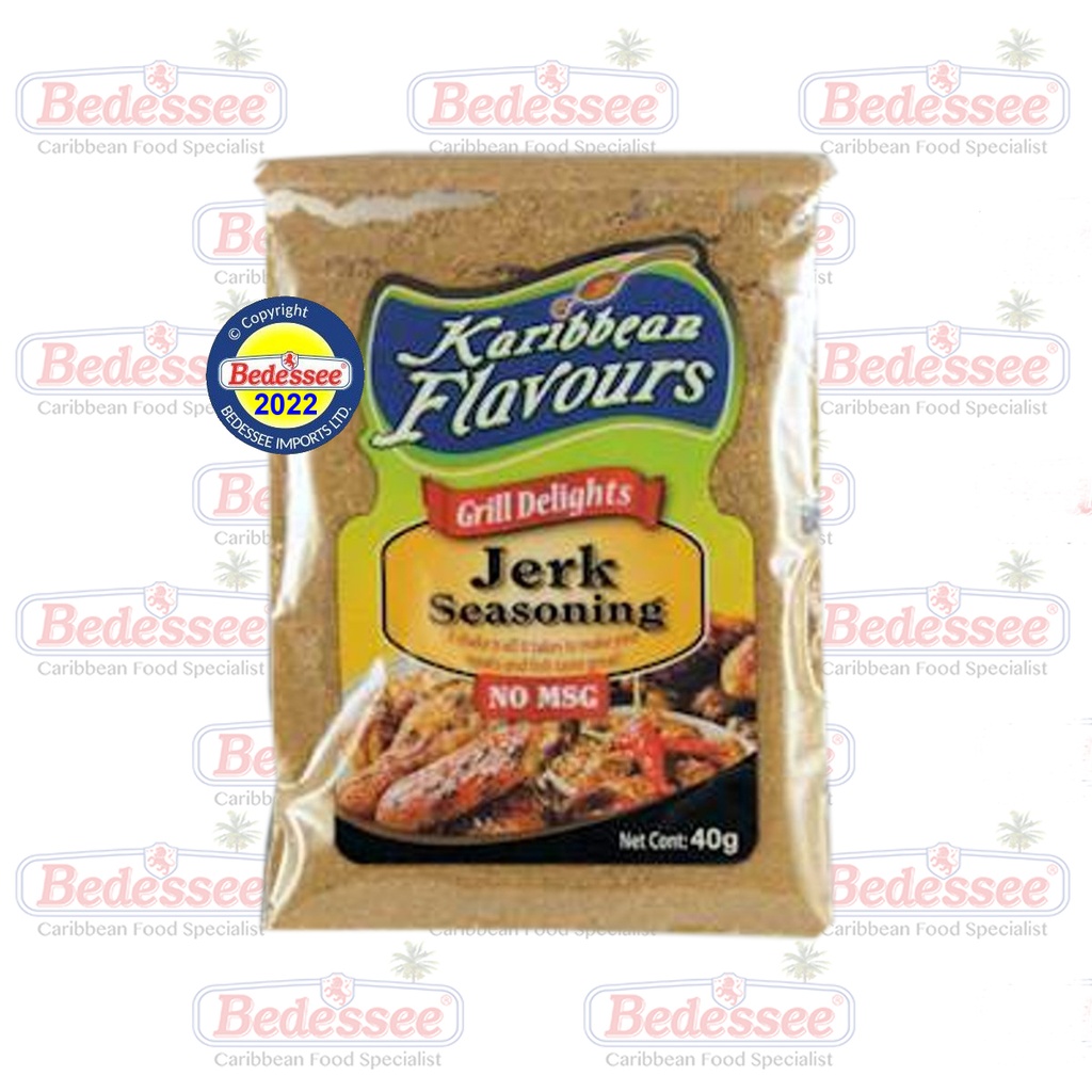 KARIBBEAN FLAVOURS SEASONING JERK 40 G