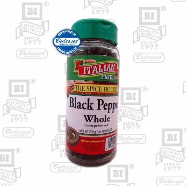 ITALIAN PRIDE BLACK PEPPER WHOLE 200 G