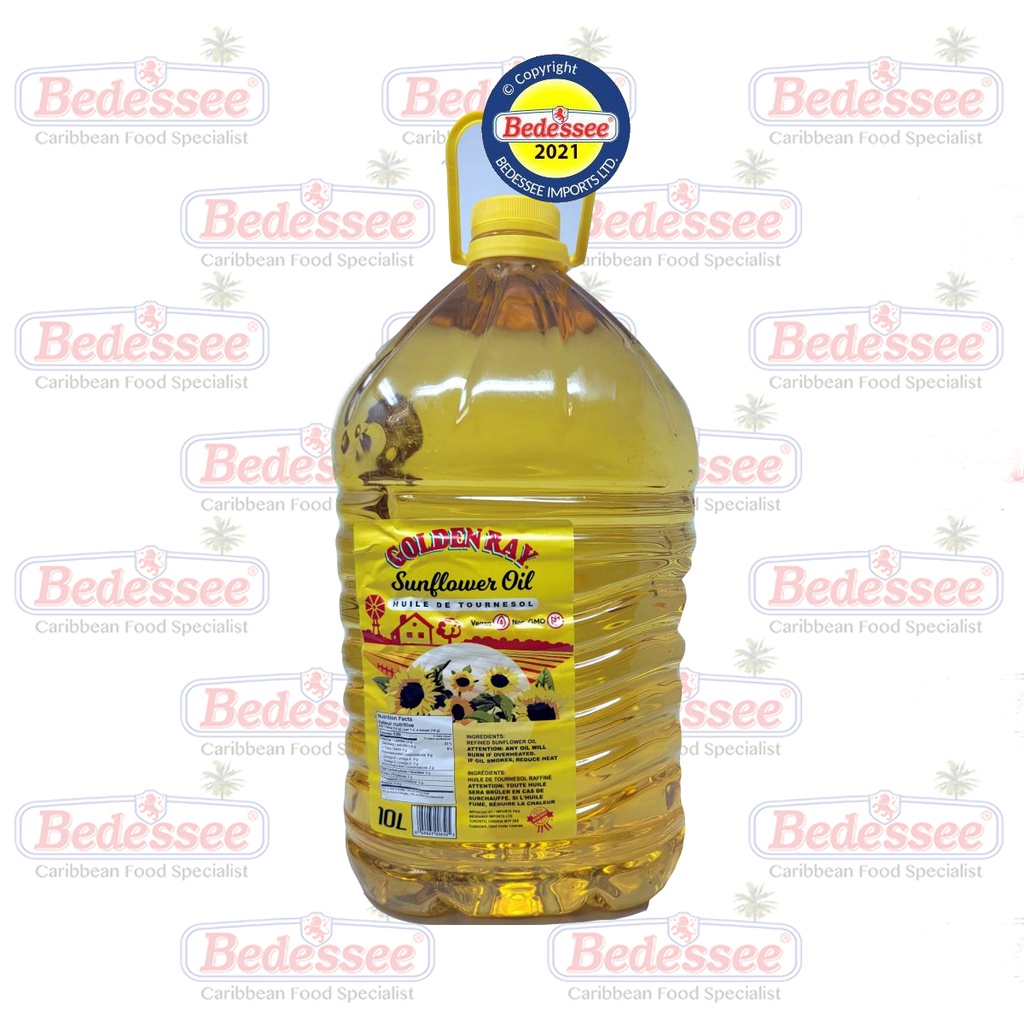 GOLDEN RAY SUNFLOWER OIL 10 L