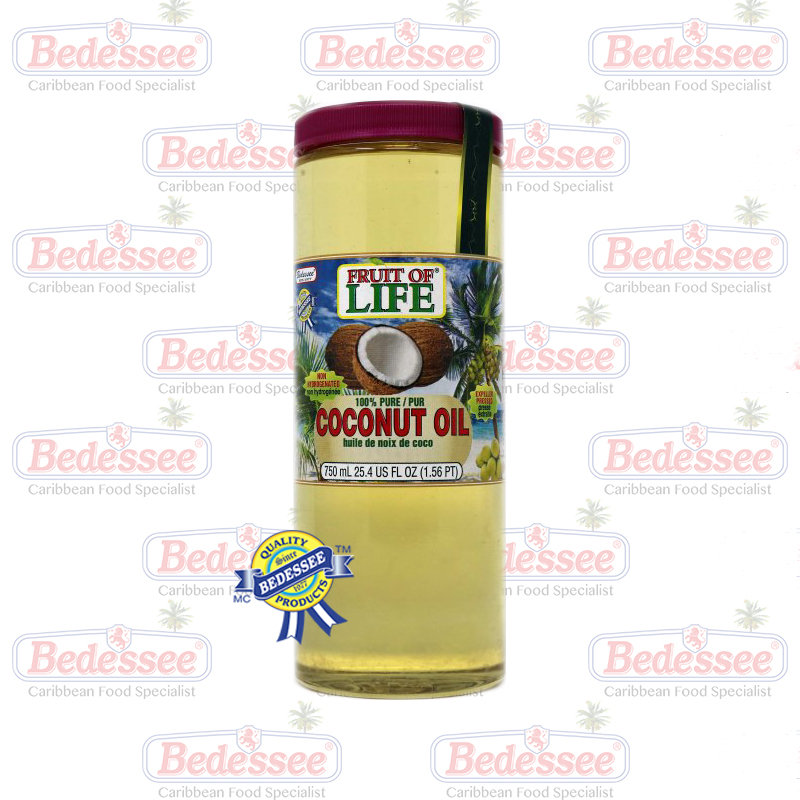 FRUIT OF LIFE COCONUT OIL BTL 750 ML