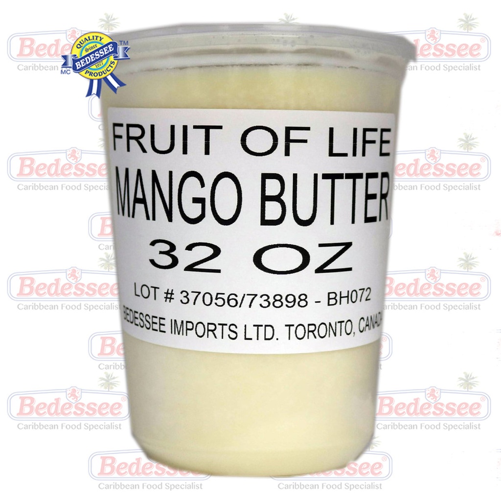 FRUIT OF LIFE MANGO BUTTER 32 OZ