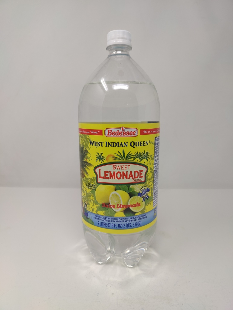 WEST INDIAN QUEEN LEMONADE SODA 2 LT