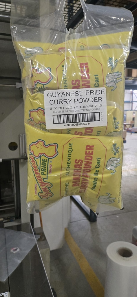 GUYANESE PRIDE CURRY POWDER BAG 2 LB