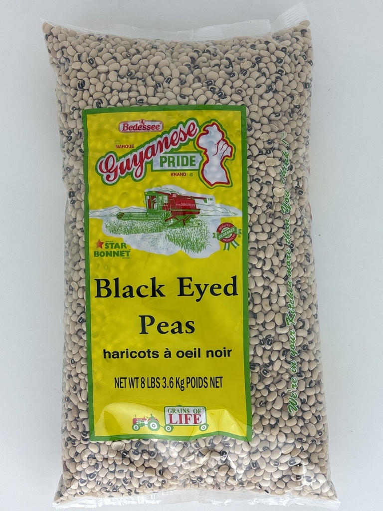 GUYANESE PRIDE BLACK EYE PEAS 8 LB