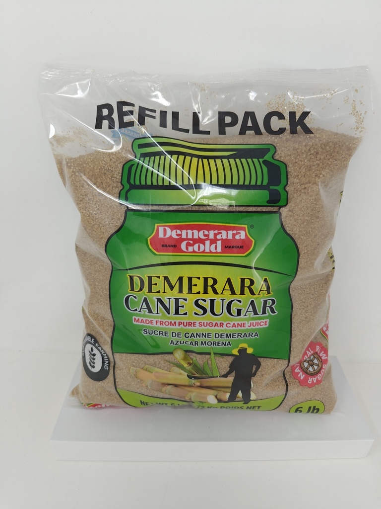DEMERARA GOLD DEMERARA SUGAR BAG 6 LB