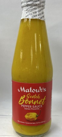MATOUK'S SCOTCH BONNET PEPPER SAUCE 300 ML