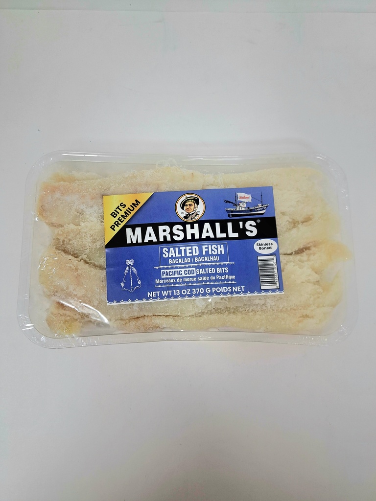 MARSHALL'S SALTFISH COD BITS TRAY 370 G