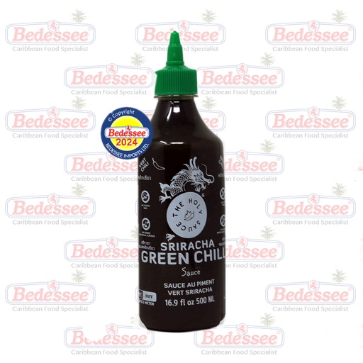 HOLY SAUCE BRAND SRIRACHA CHILLI GREEN 500 ML