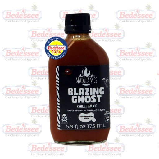 MAD FLAMES CHILLI BLAZING GHOST SAUCE 180 G