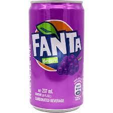 FANTA GRAPE SODA CANS TT 237 ML