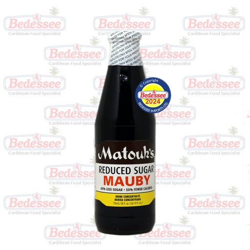 MATOUK'S MAUBY SYRUP LOW SUGAR 750 ML