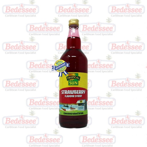 TROPICAL SUN STRAWBERRY SYRUP 700 ML