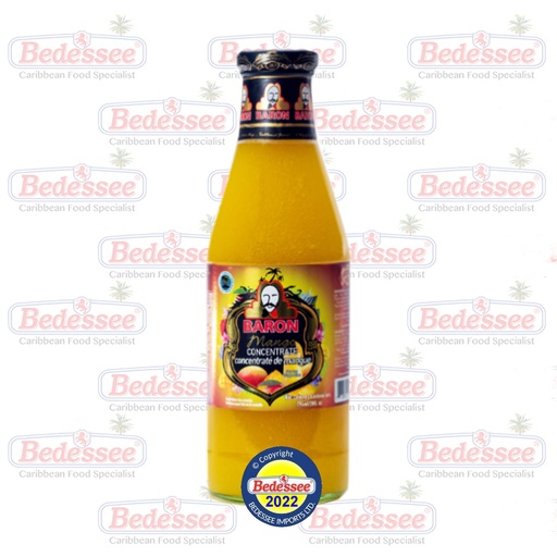 BARON SYRUP MANGO 750 ML