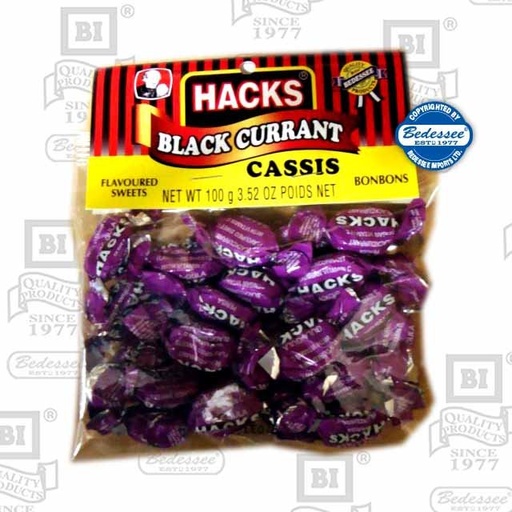 HACKS CANDY BLACK CURRANT 100 G