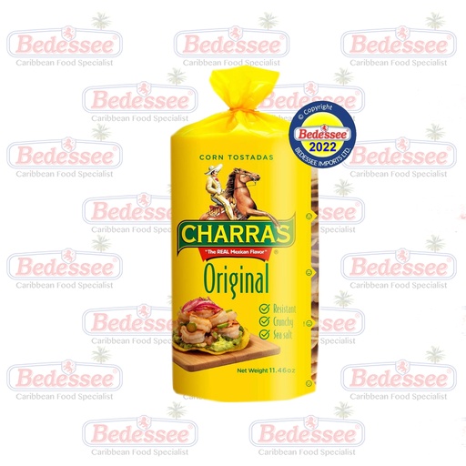 CHARRAS TOSTADAS ORIGINAL 11.4 OZ