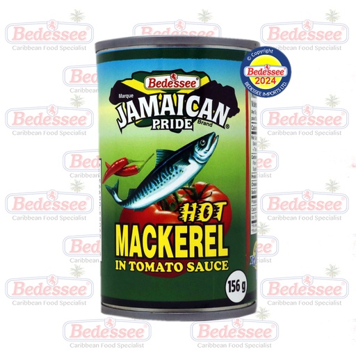 JAMAICAN PRIDE MACKEREL TOMATO HOT TALL 156 G