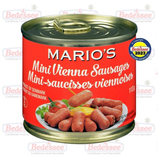 MARIOS VIENNA SAUSAGE BIG CAN 113 G