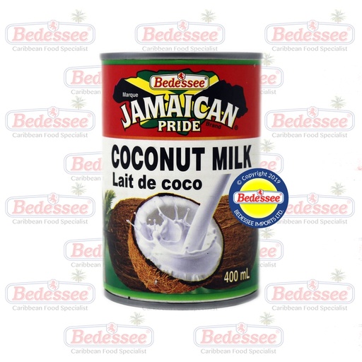 JAMAICAN PRIDE COCONUT MILK CAN 400 ML