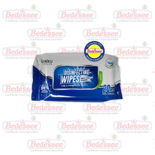 YUNIKU WIPES DISINFECTING 20 's