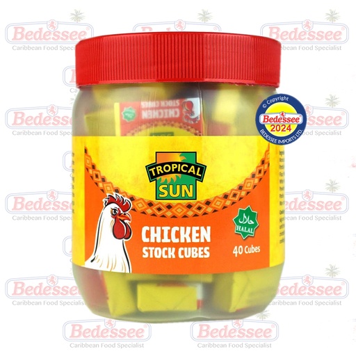 TROPICAL SUN CHICKEN BOUILLION CUBE HALAL 400 G