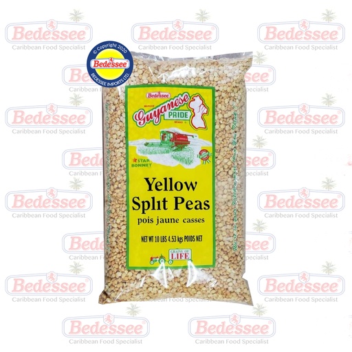 GUYANESE PRIDE YELLOW SPLIT PEAS   10 LB
