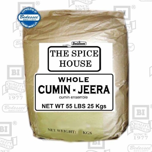 THE SPICE HOUSE BLACK PEPPER GROUND 50-32MESH 25 KG