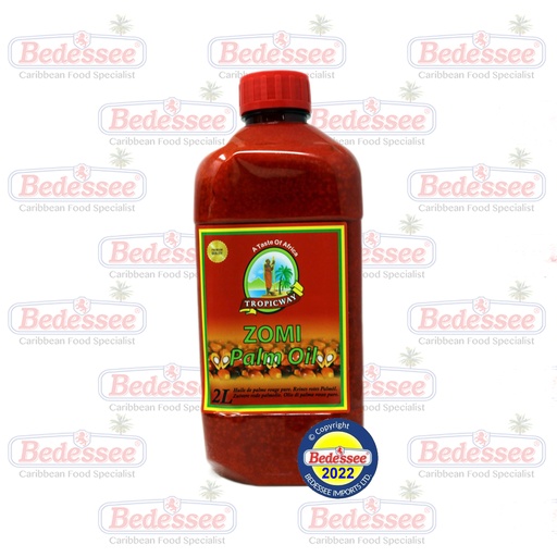 TASTE OF AFRICA PALM OIL RED ZOMI 2 L