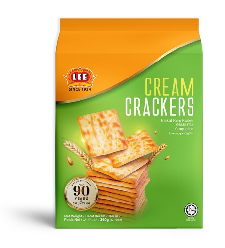 LEE CREAM CRACKERS 360 G