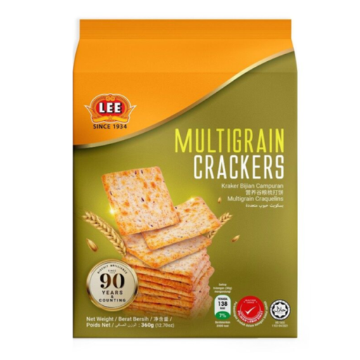 LEE MULTIGRAIN CRACKERS 360 G