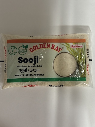 GOLDEN RAY SEMOLINA SOOJI 2 LB