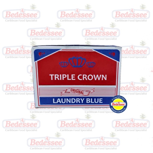 TRIPLE CROWN LAUNDRY BLUE SQUARE 48 PC